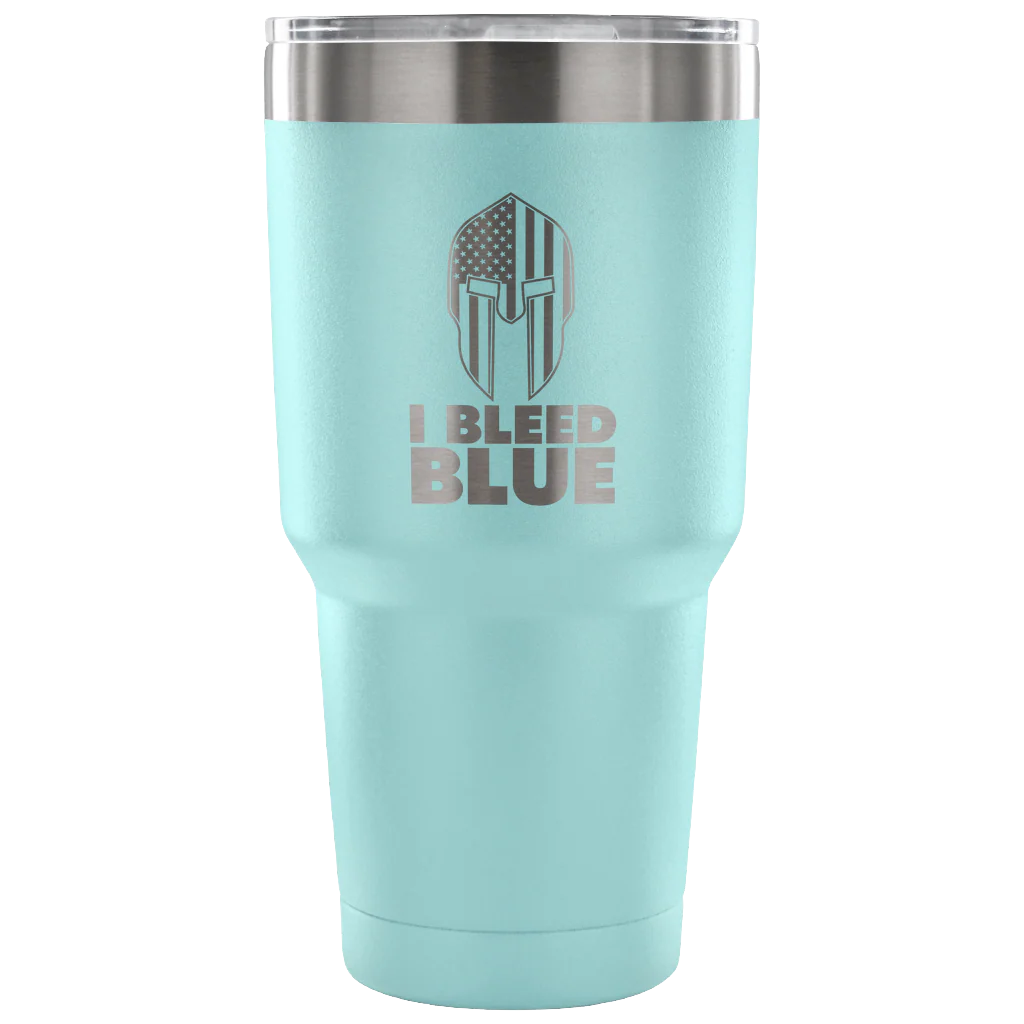 I Bleed Blue Tumbler - Image 3