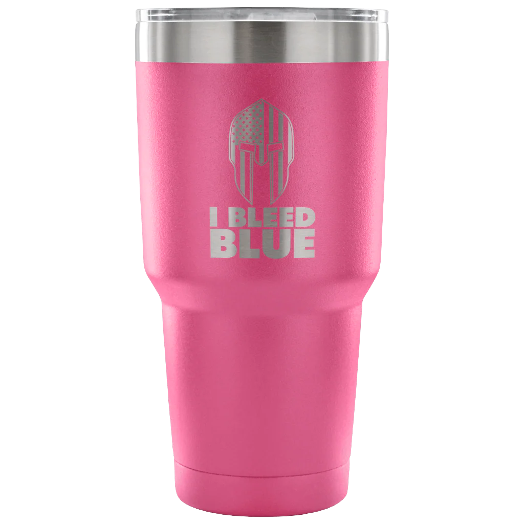 I Bleed Blue Tumbler - Image 5