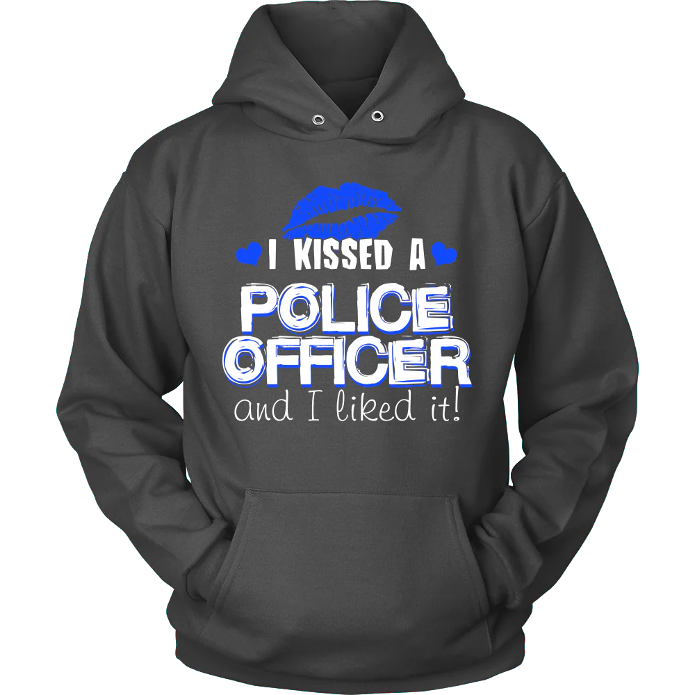 I Kissed A Police Officer Shirt - Image 7
