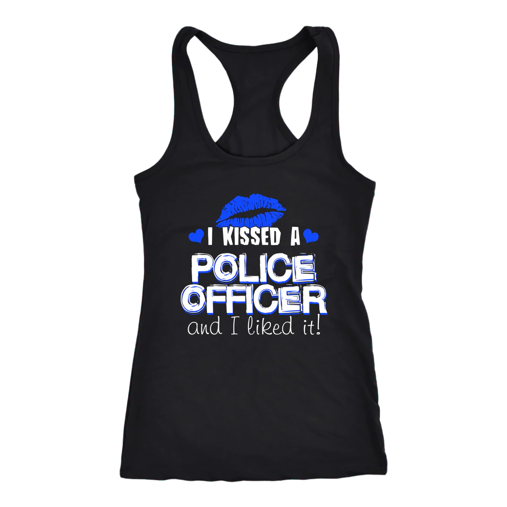 Women's I Kissed A Police Officer Tank Tops