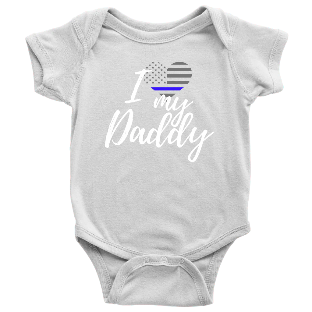 I Love My Daddy Infant Baby Onesie Bodysuit - Image 11