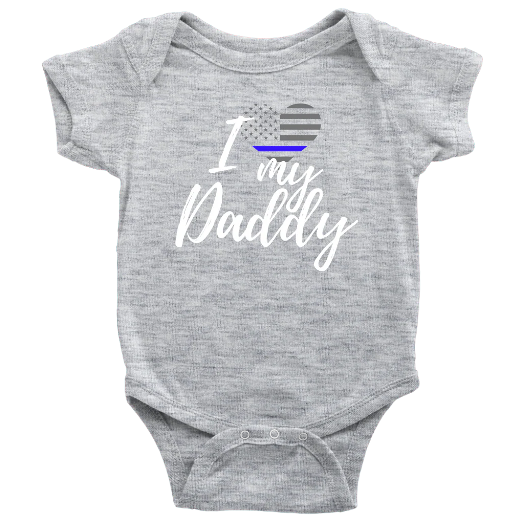 I Love My Daddy Infant Baby Onesie Bodysuit - Image 4