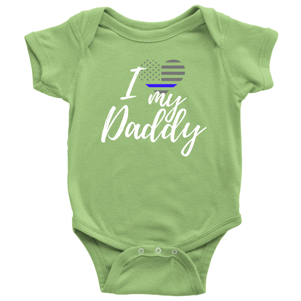 I Love My Daddy Infant Baby Onesie Bodysuit - Image 5