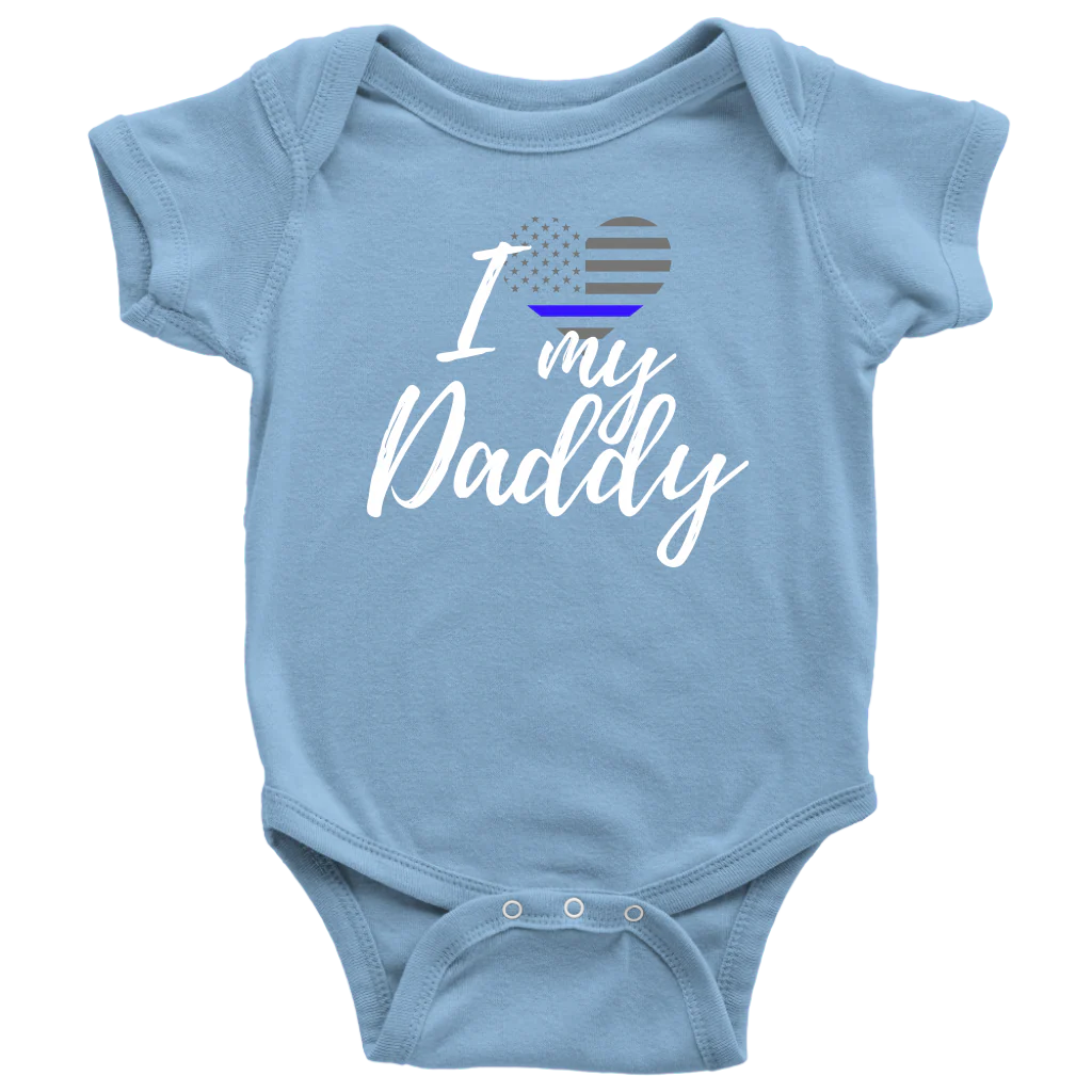I Love My Daddy Infant Baby Onesie Bodysuit - Image 7
