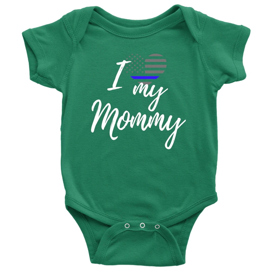 I Love My Mommy Infant Baby Onesie Bodysuit - Image 3