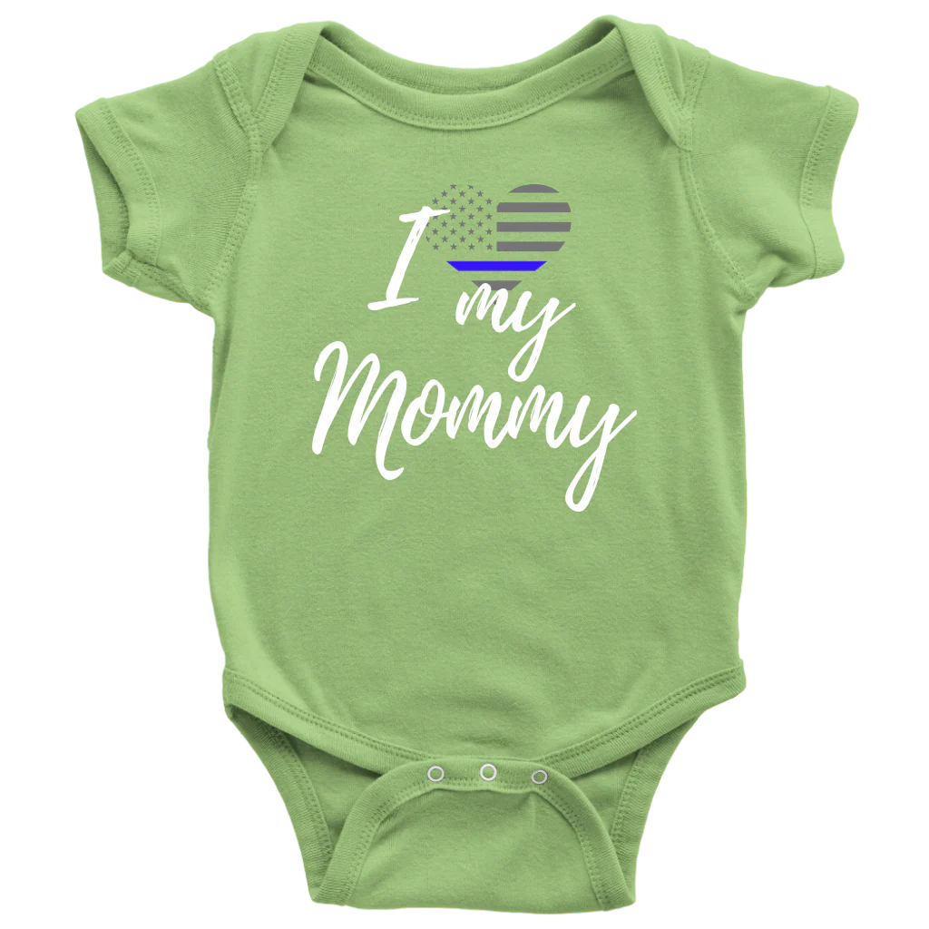 I Love My Mommy Infant Baby Onesie Bodysuit - Image 4