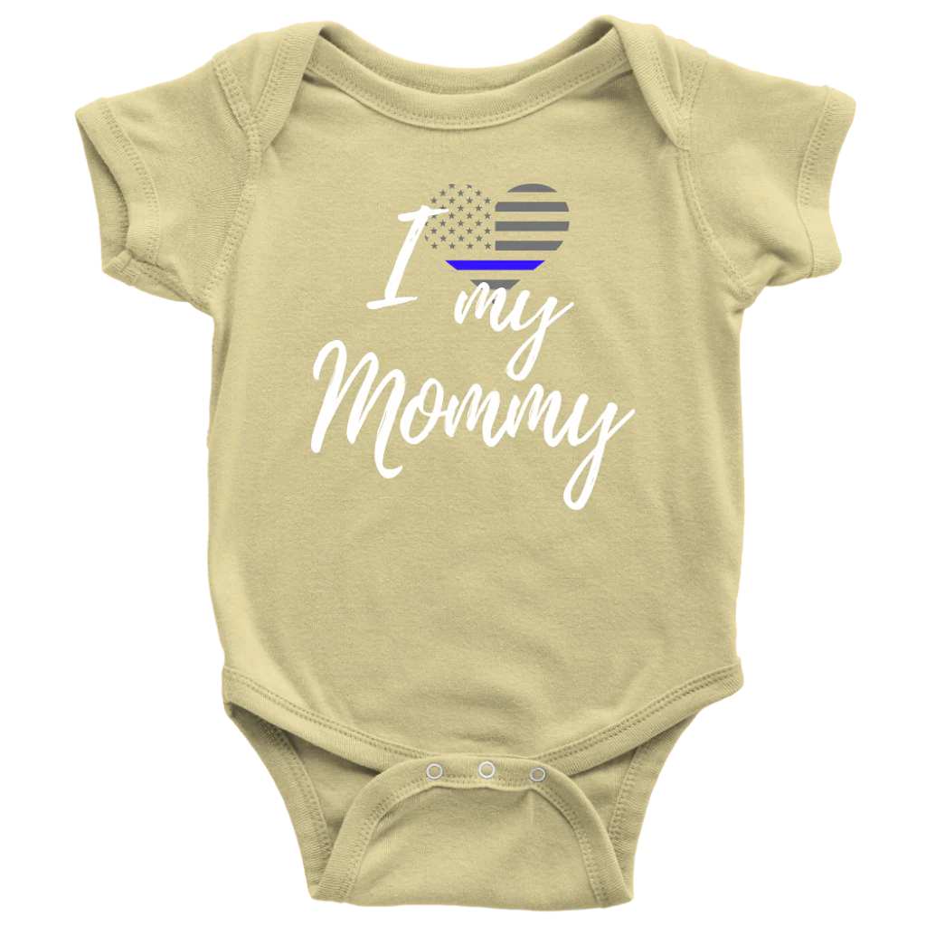 I Love My Mommy Infant Baby Onesie Bodysuit - Image 5