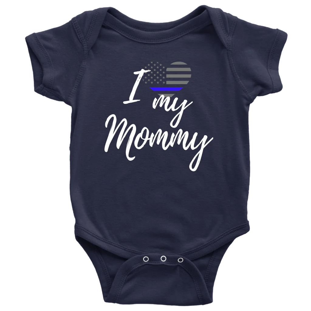 I Love My Mommy Infant Baby Onesie Bodysuit - Image 7
