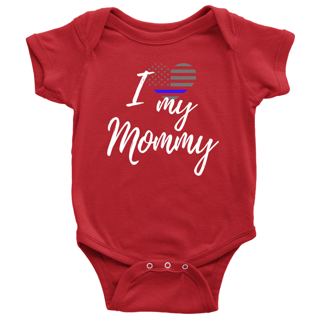 I Love My Mommy Infant Baby Onesie Bodysuit - Image 9