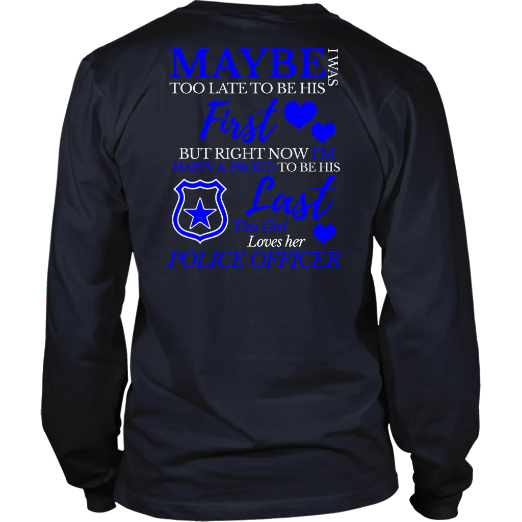 This Girl Loves Her Police Officer Shirts & Hoodies - Image 10