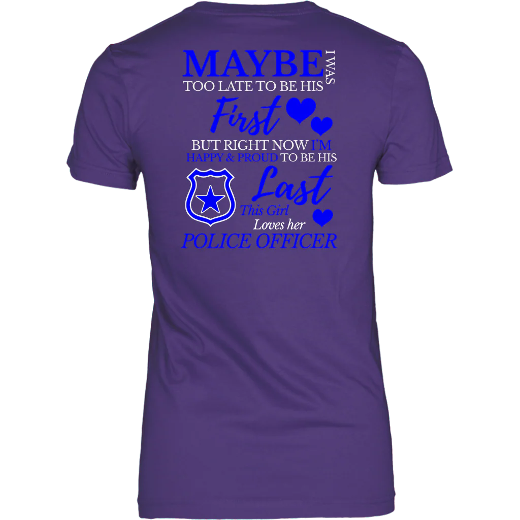 This Girl Loves Her Police Officer Shirts & Hoodies - Image 24