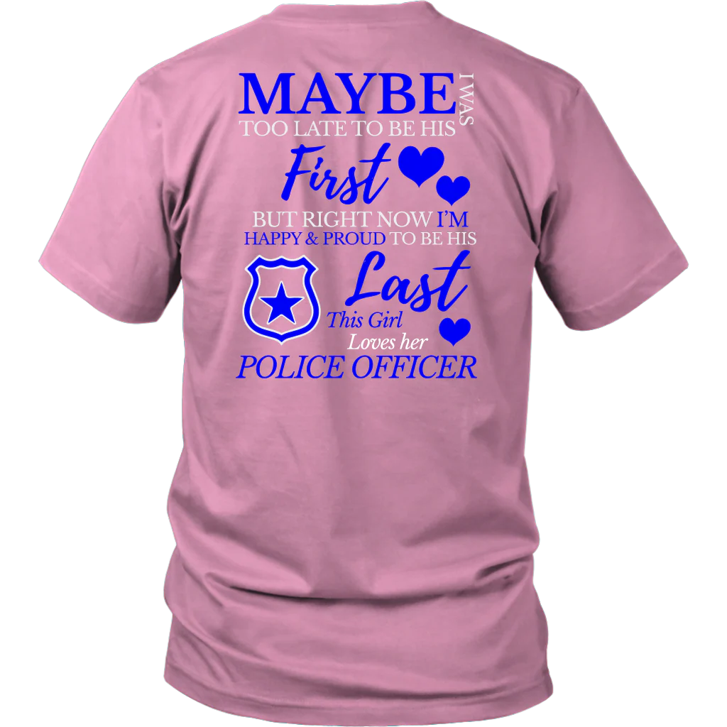 This Girl Loves Her Police Officer Shirts & Hoodies - Image 8