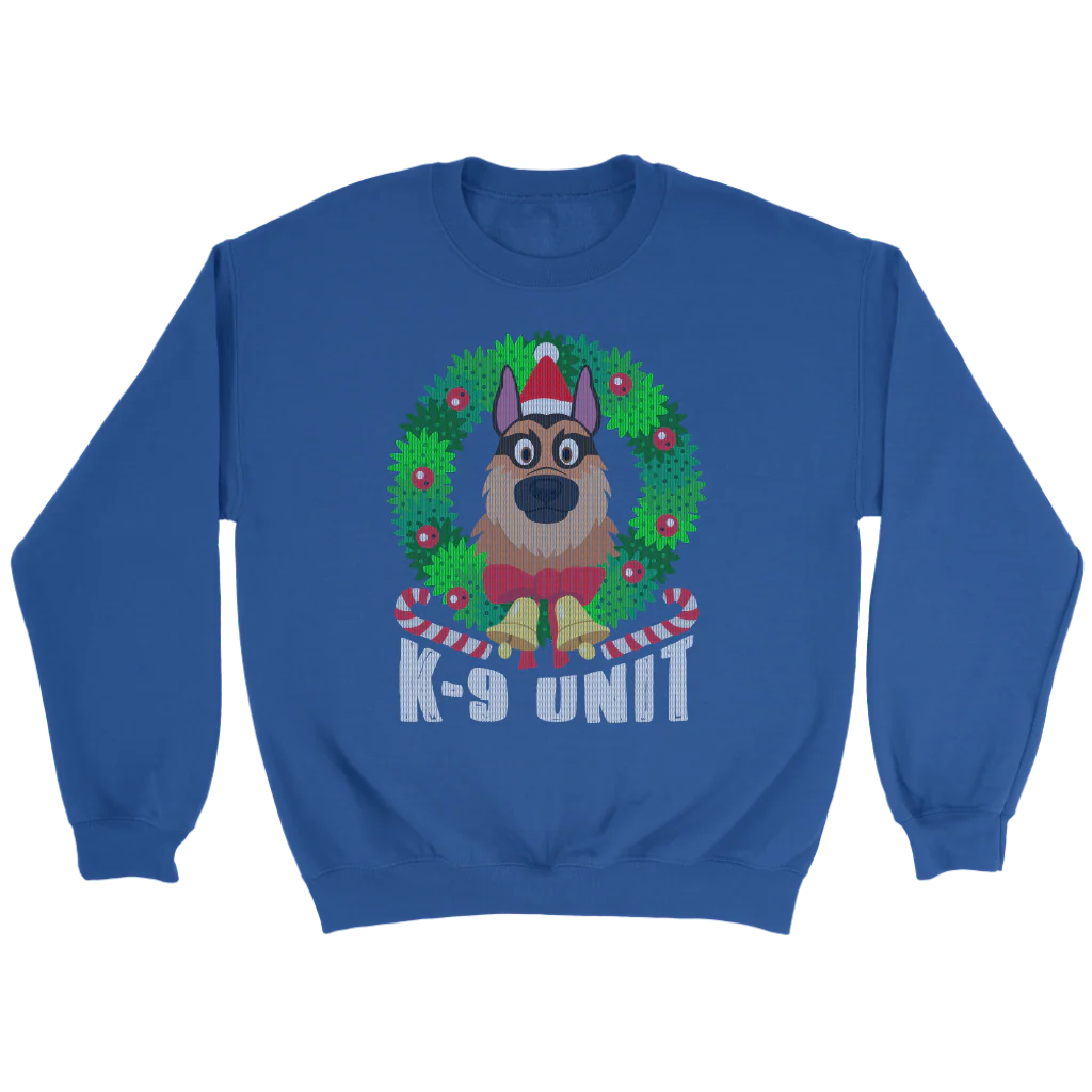 K-9 Unit Dog Ugly Christmas Shirts & Sweaters - Image 11