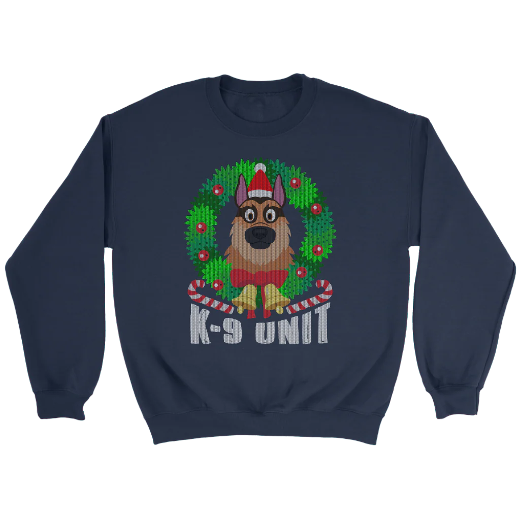 K-9 Unit Dog Ugly Christmas Shirts & Sweaters - Image 13