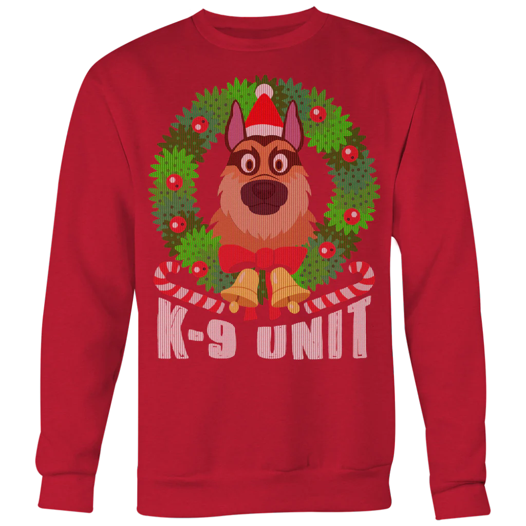 K-9 Unit Dog Ugly Christmas Shirts & Sweaters - Image 3