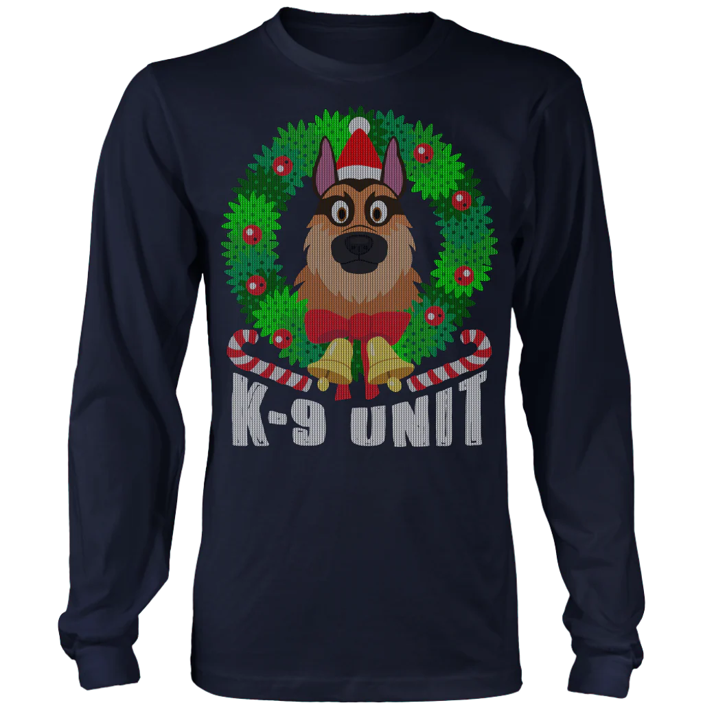 K-9 Unit Dog Ugly Christmas Shirts & Sweaters - Image 5