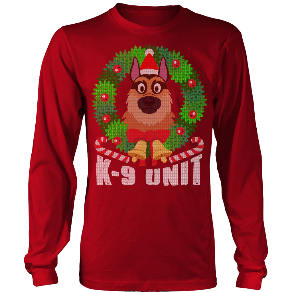 K-9 Unit Dog Ugly Christmas Shirts & Sweaters - Image 6