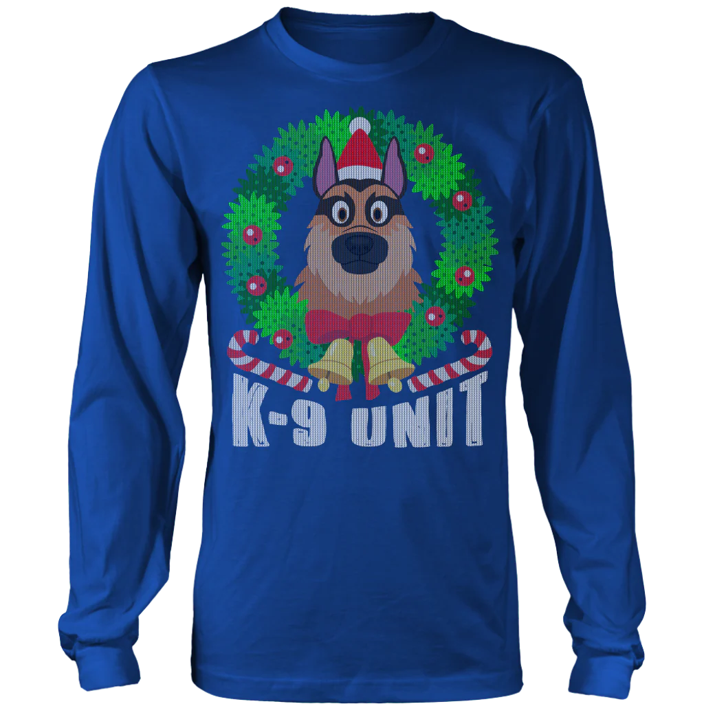 K-9 Unit Dog Ugly Christmas Shirts & Sweaters - Image 7