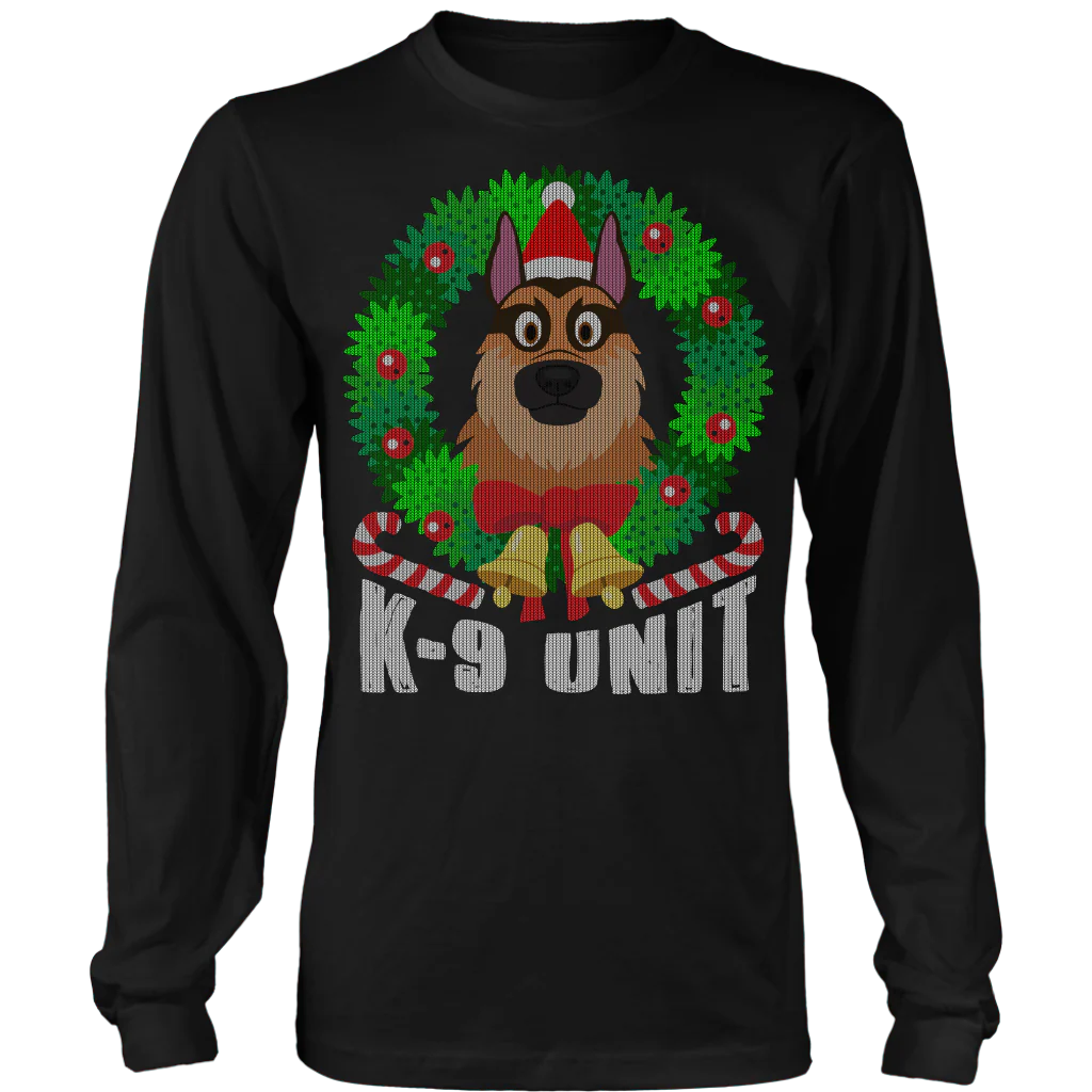 K-9 Unit Dog Ugly Christmas Shirts & Sweaters - Image 8