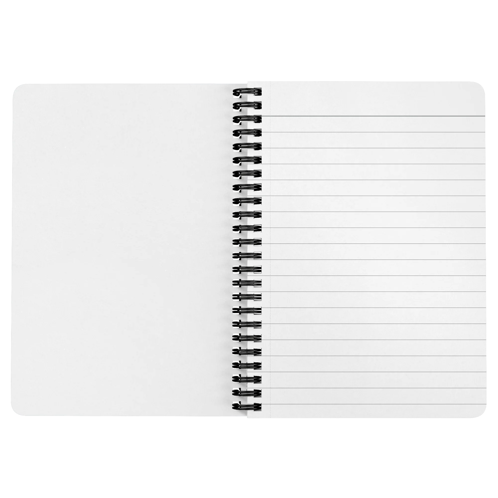 K9 Paw Thin Blue Line Spiralbound Notebook Journal - Image 3