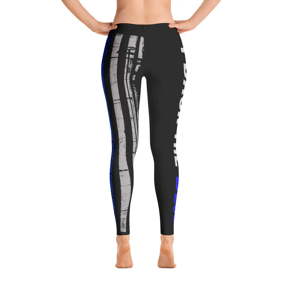 I Back The Blue Leggings - Image 3