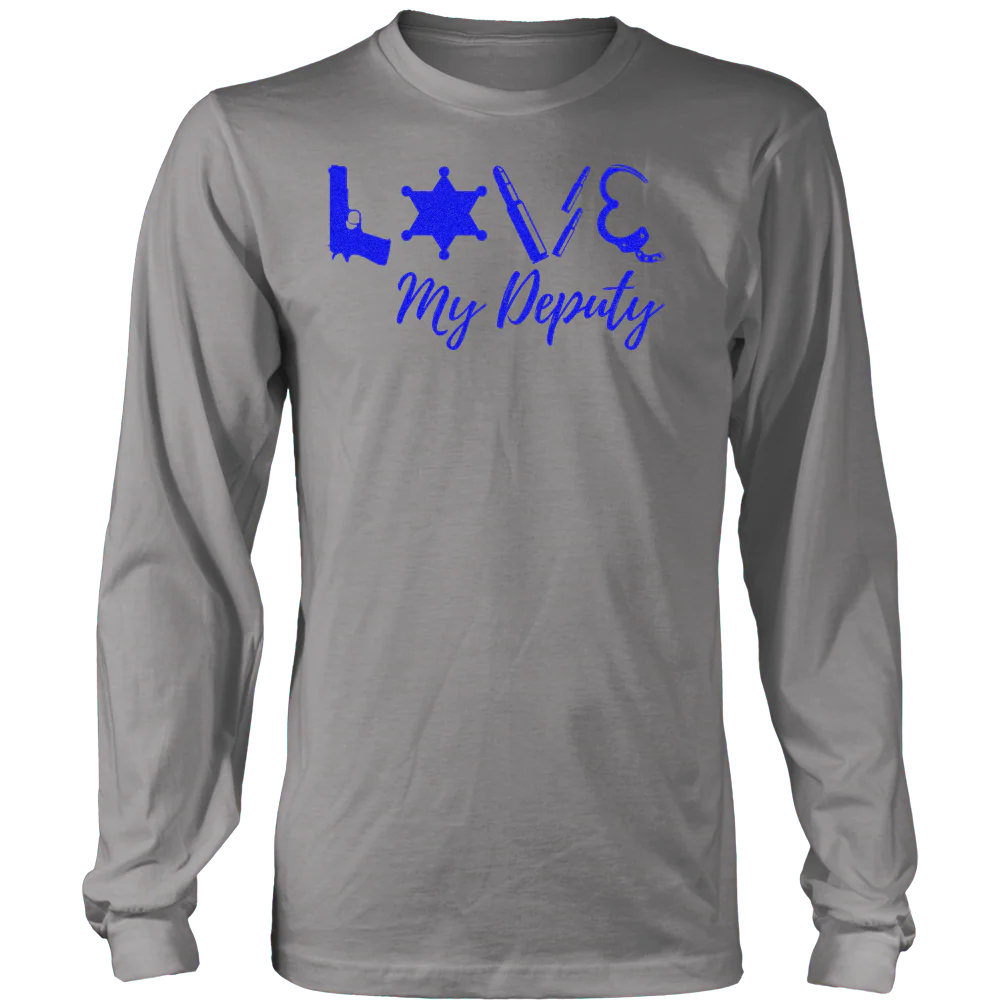 Love My Deputy Shirt and Hoodie - Image 4