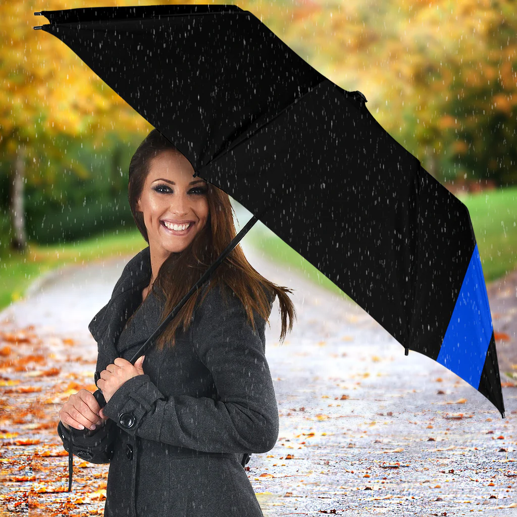 Low Profile Thin Blue Line Umbrella - Image 5