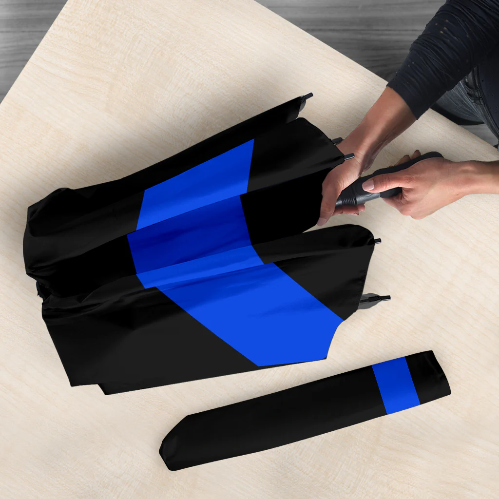Low Profile Thin Blue Line Umbrella - Image 6