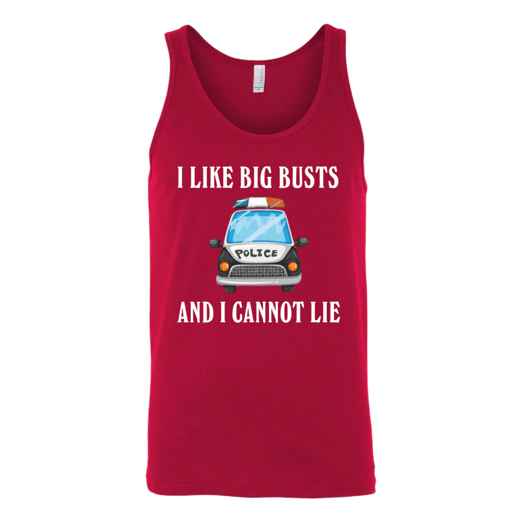 Men's I Like Big Busts and I Cannot Lie Tank Tops - Image 3