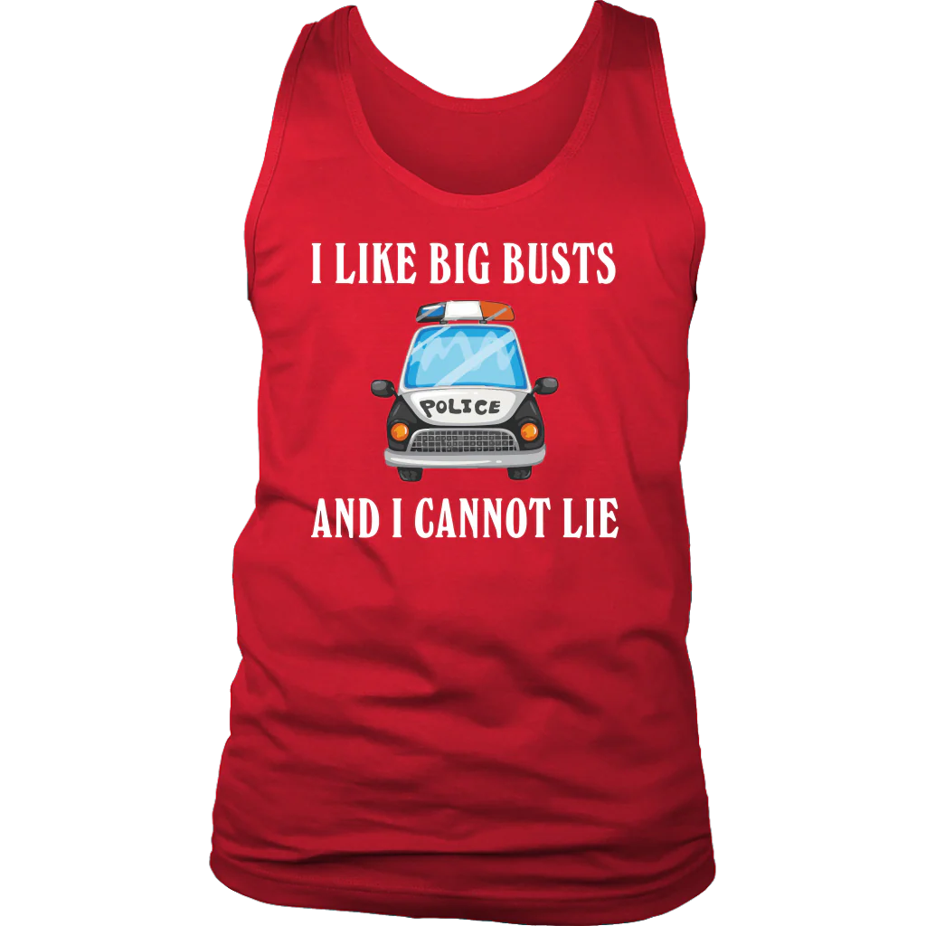 Men's I Like Big Busts and I Cannot Lie Tank Tops - Image 6