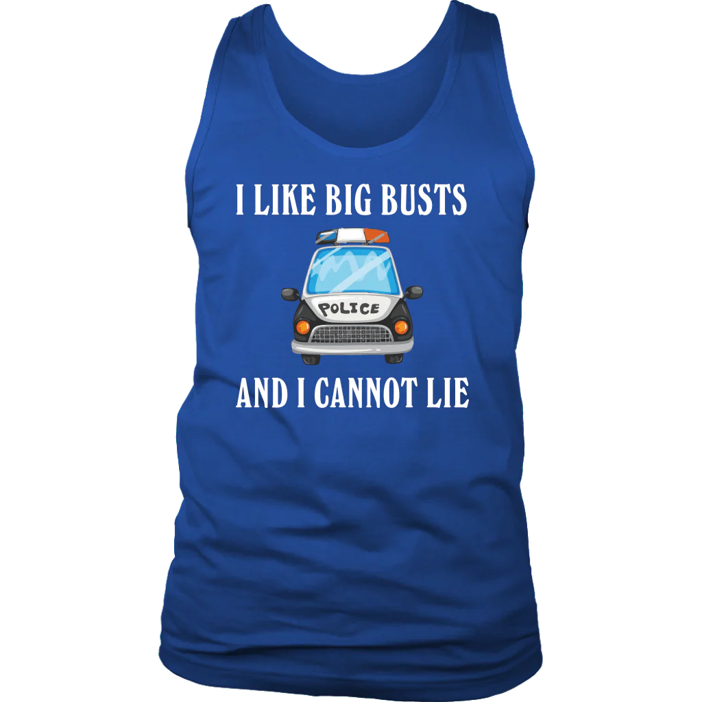 Men's I Like Big Busts and I Cannot Lie Tank Tops - Image 7