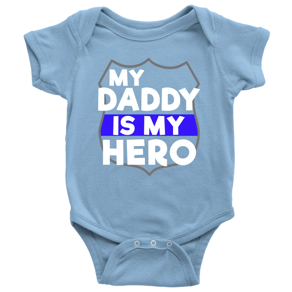 My Daddy Is My Hero Infant Baby Onesie Bodysuit - Image 7