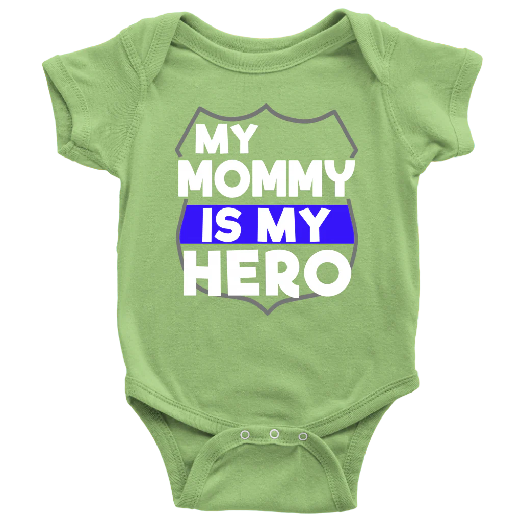 My Mommy Is My Hero Infant Baby Onesie Bodysuit - Image 4