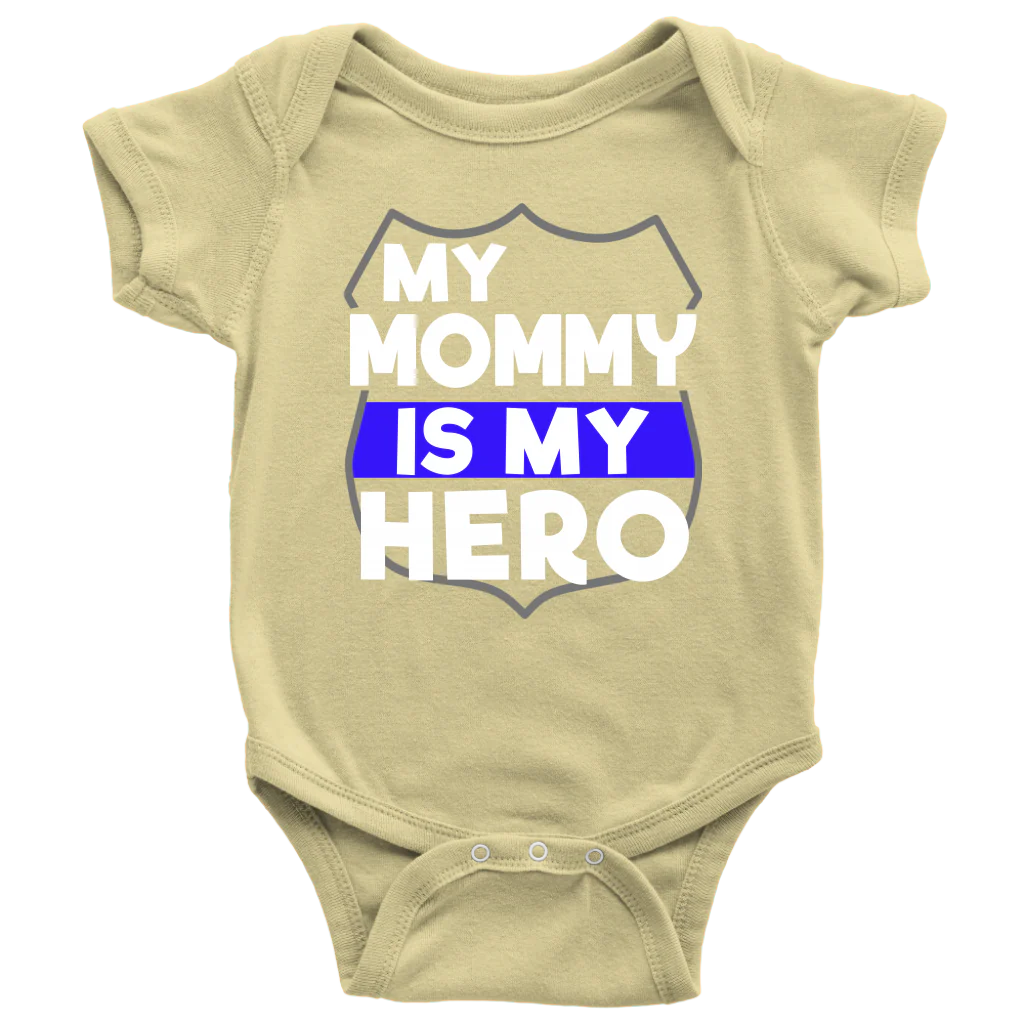My Mommy Is My Hero Infant Baby Onesie Bodysuit - Image 5