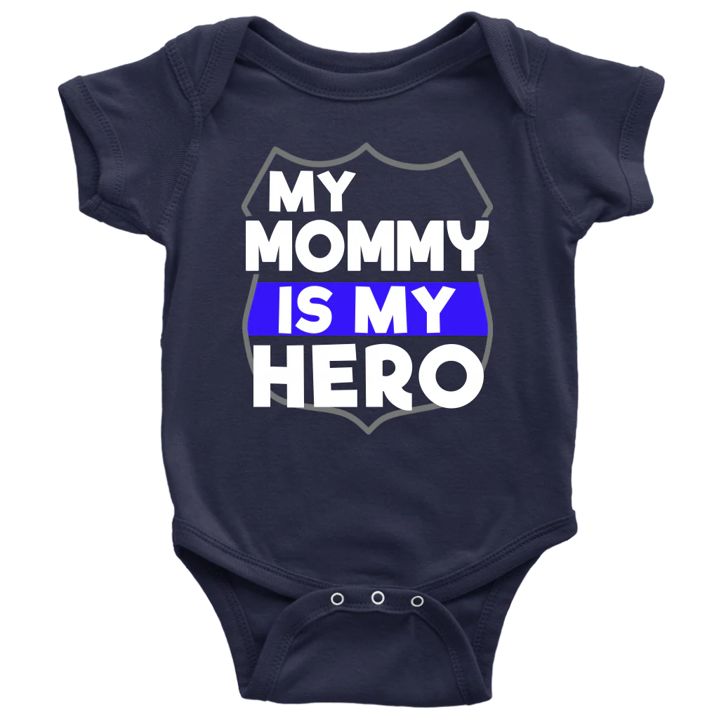 My Mommy Is My Hero Infant Baby Onesie Bodysuit - Image 7