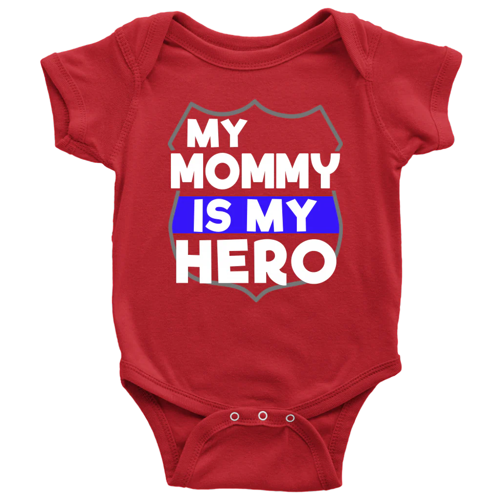 My Mommy Is My Hero Infant Baby Onesie Bodysuit - Image 9