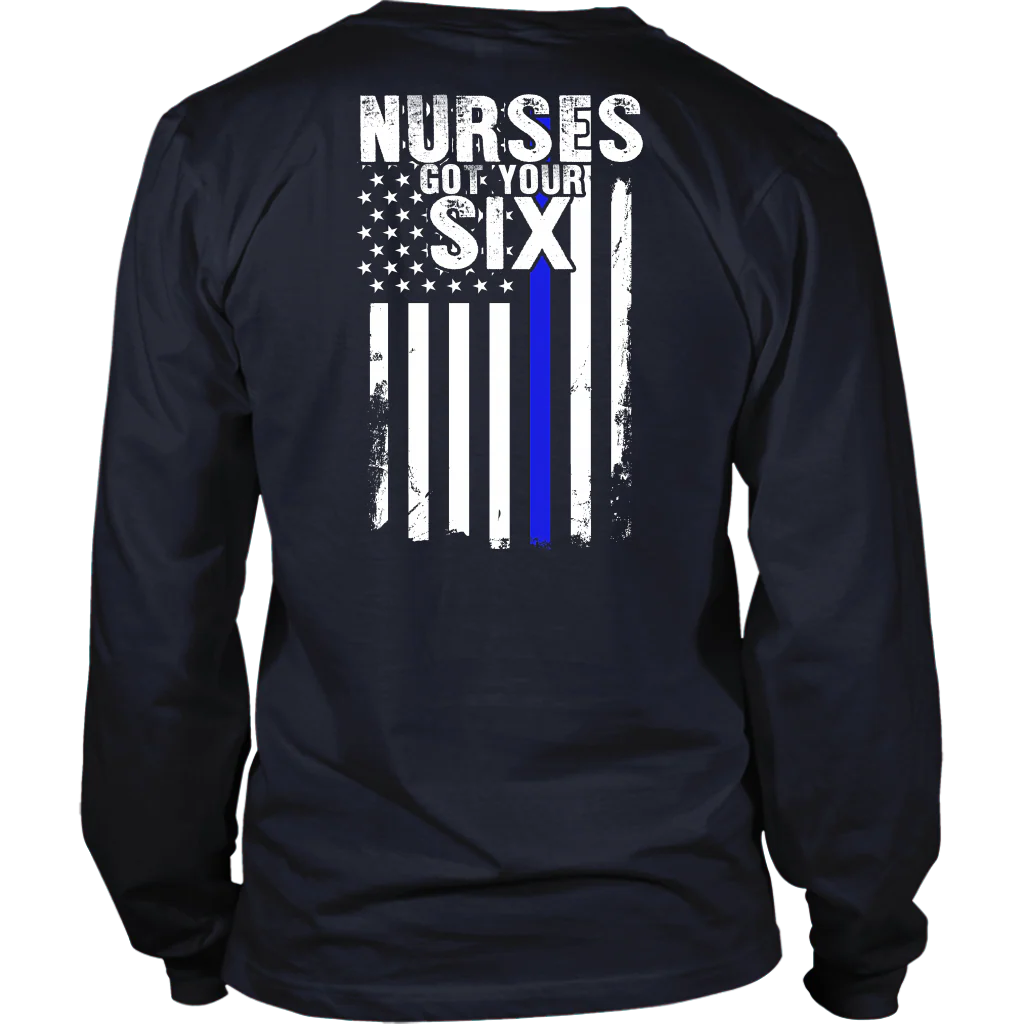 Nurses Got Your Six - Flag Style Shirts & Hoodies - Image 10