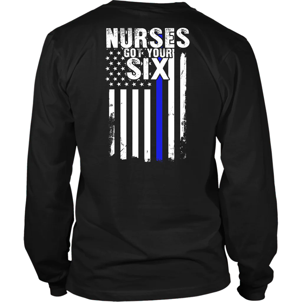 Nurses Got Your Six - Flag Style Shirts & Hoodies - Image 12