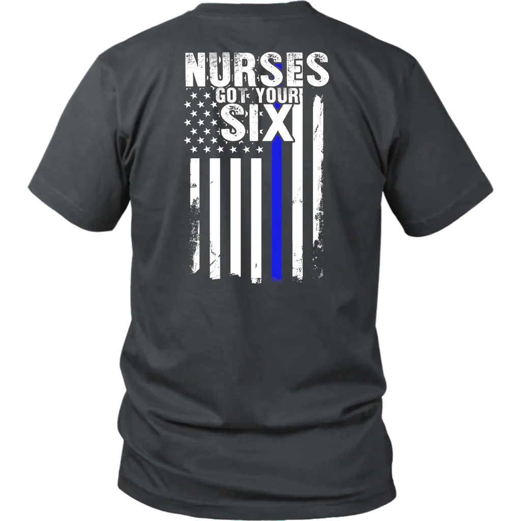 Nurses Got Your Six - Flag Style Shirts & Hoodies - Image 6