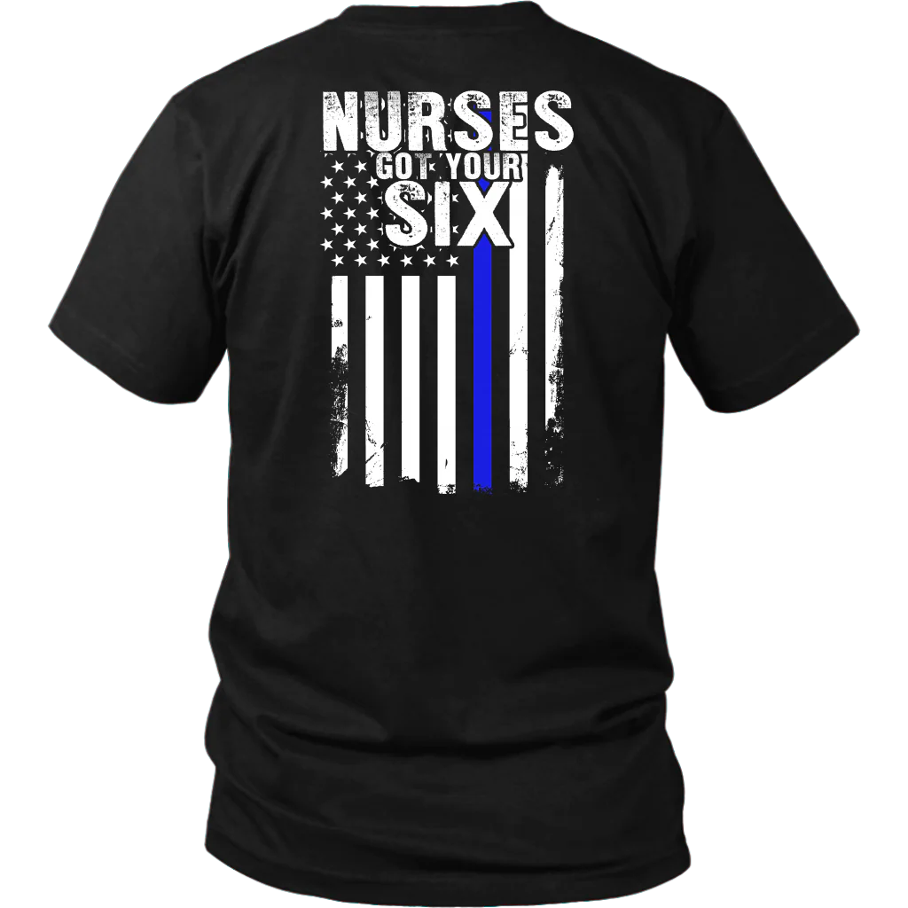 Nurses Got Your Six - Flag Style Shirts & Hoodies - Image 8