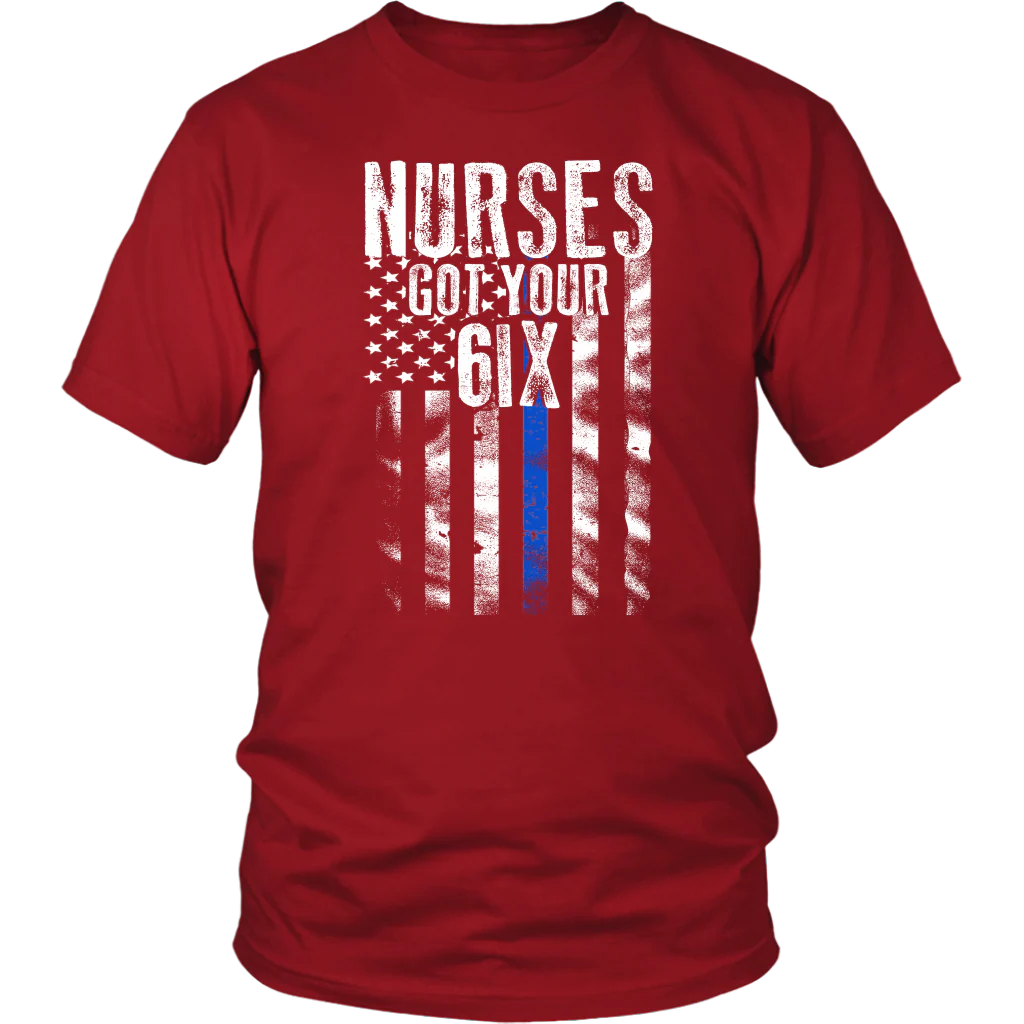 Nurses Got Your SIX Shirts and Hoodies - Image 2