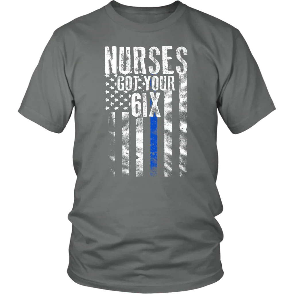 Nurses Got Your SIX Shirts and Hoodies - Image 4