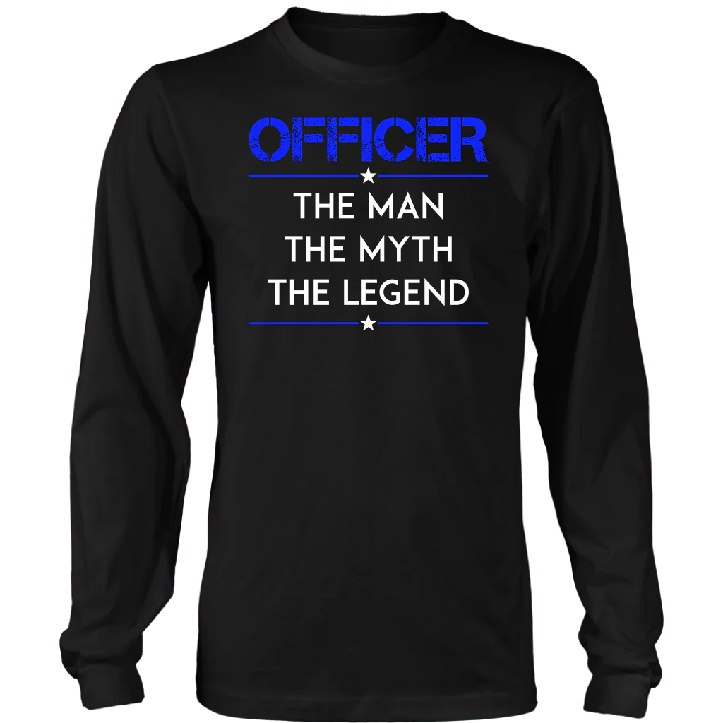 Officer, The Man, The Myth, The Legend Shirts and Hoodies - Image 10