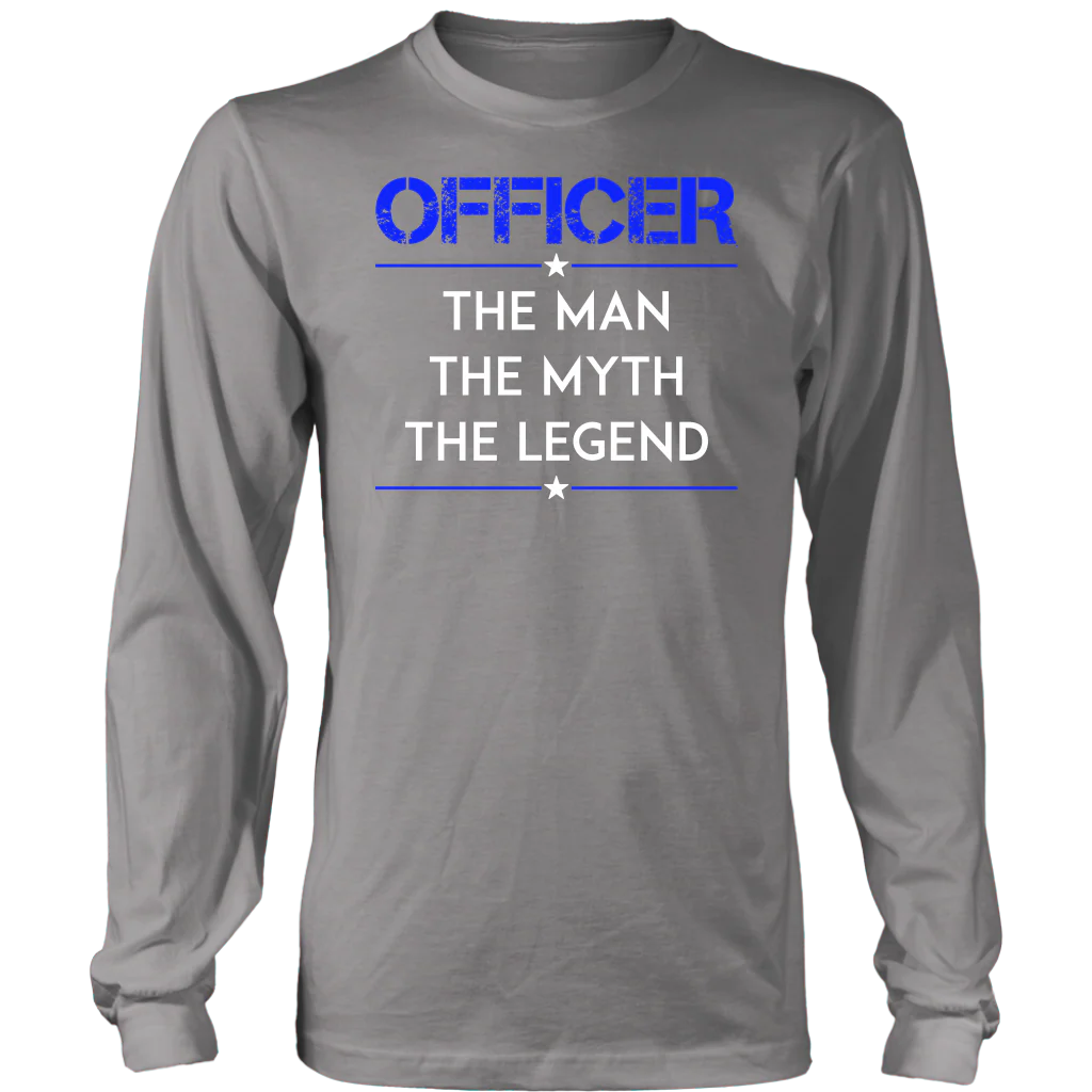 Officer, The Man, The Myth, The Legend Shirts and Hoodies - Image 11