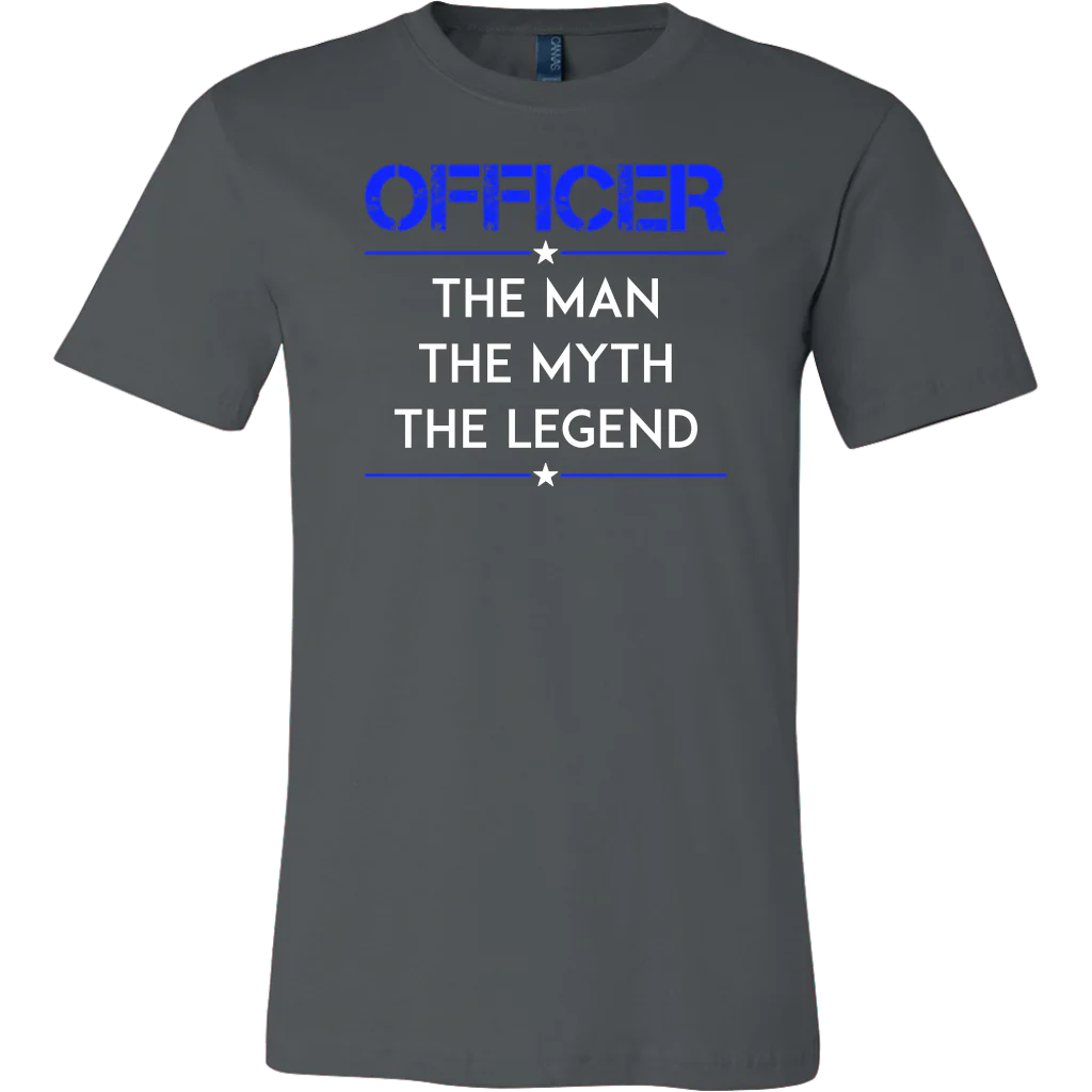 Officer, The Man, The Myth, The Legend Shirts and Hoodies - Image 3