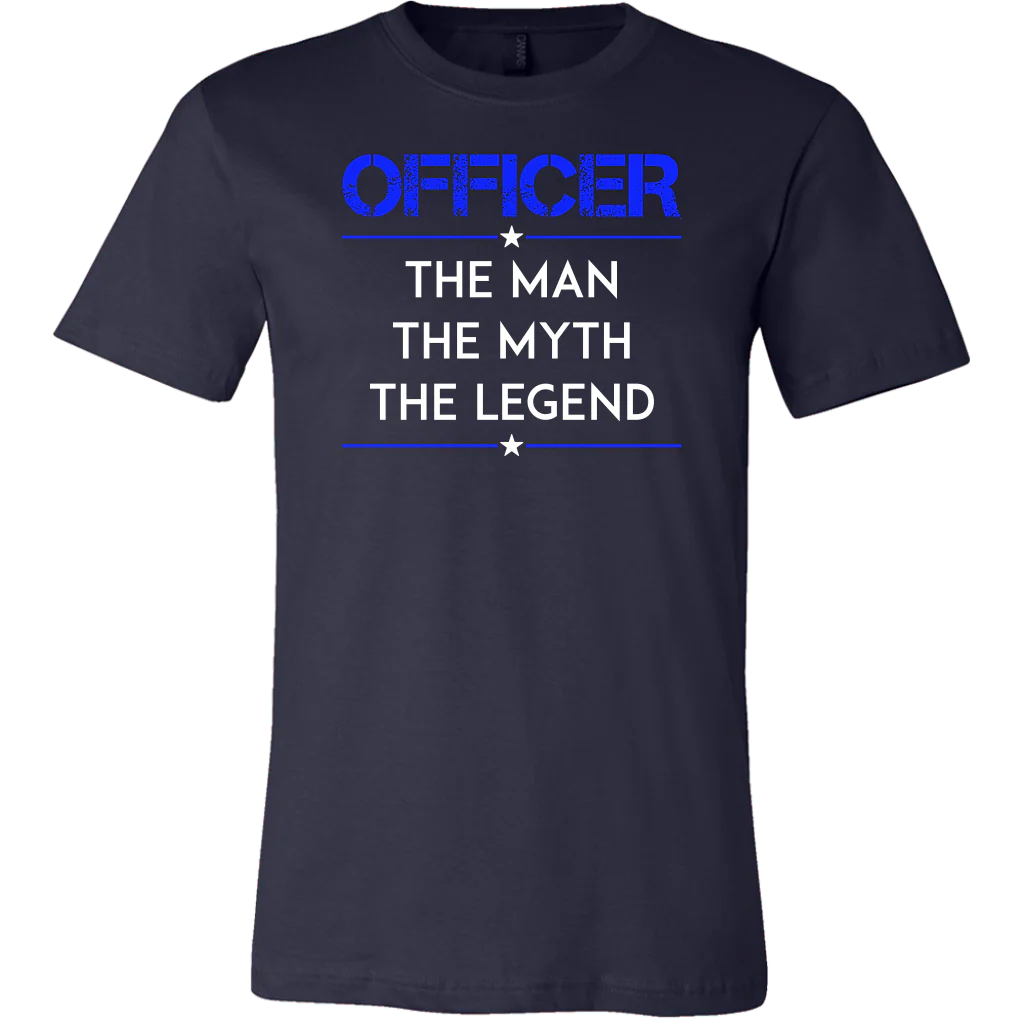 Officer, The Man, The Myth, The Legend Shirts and Hoodies - Image 4