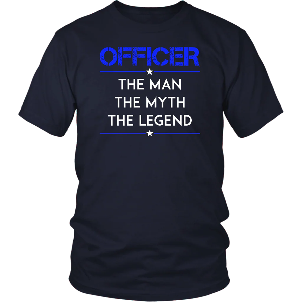 Officer, The Man, The Myth, The Legend Shirts and Hoodies - Image 5