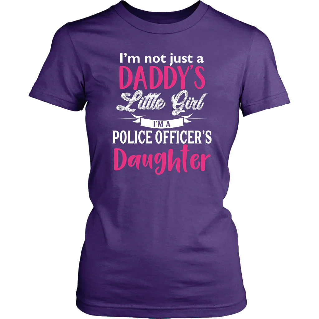 Police Daughter - Not Just Daddy's Little Girl Shirts and Hoodies - Image 12