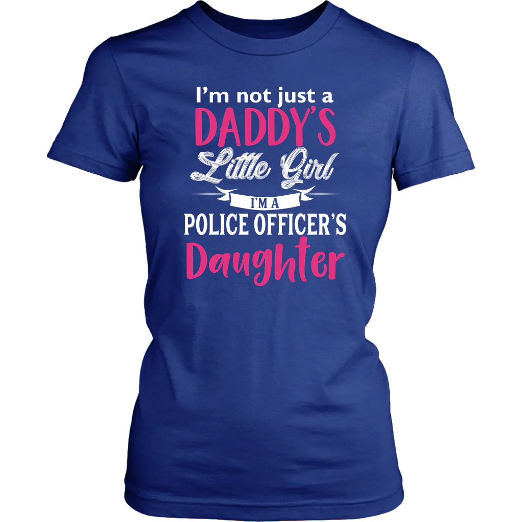 Police Daughter - Not Just Daddy's Little Girl Shirts and Hoodies - Image 13