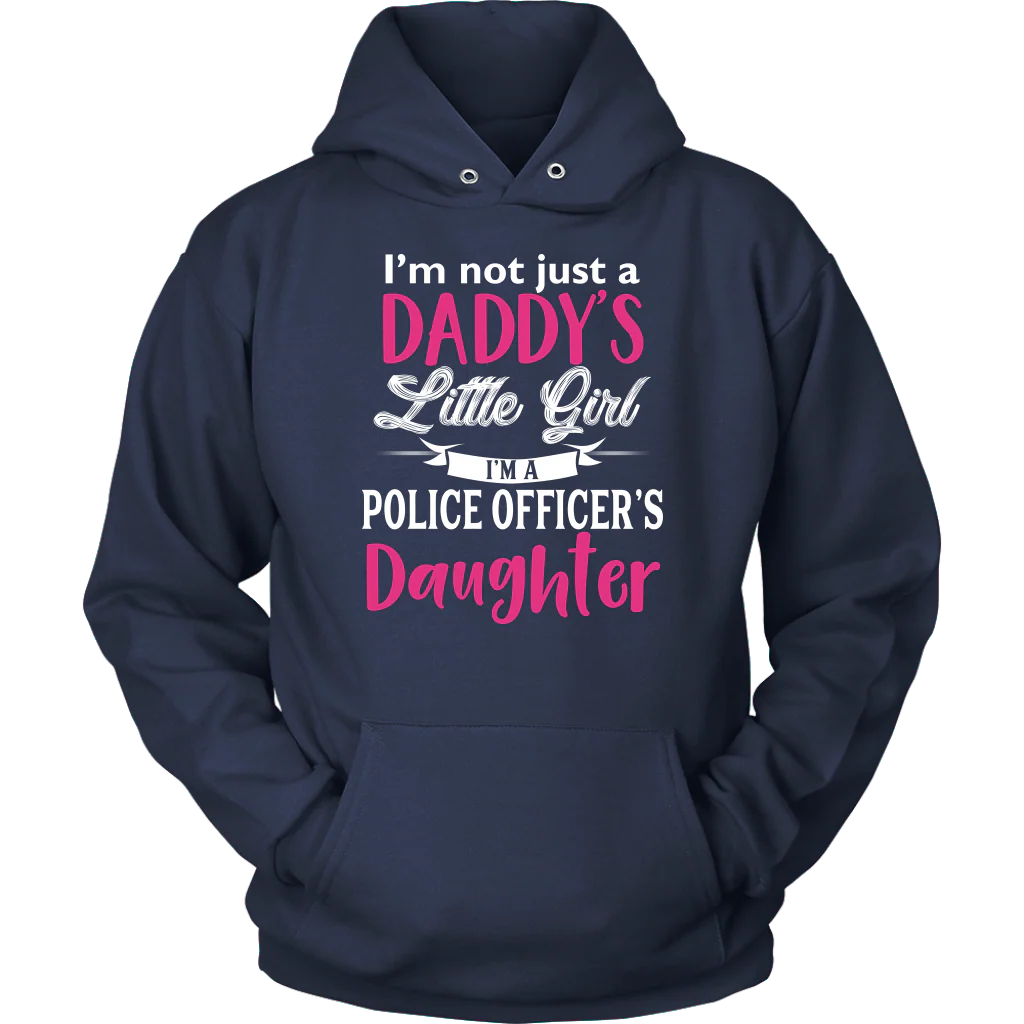 Police Daughter - Not Just Daddy's Little Girl Shirts and Hoodies - Image 8